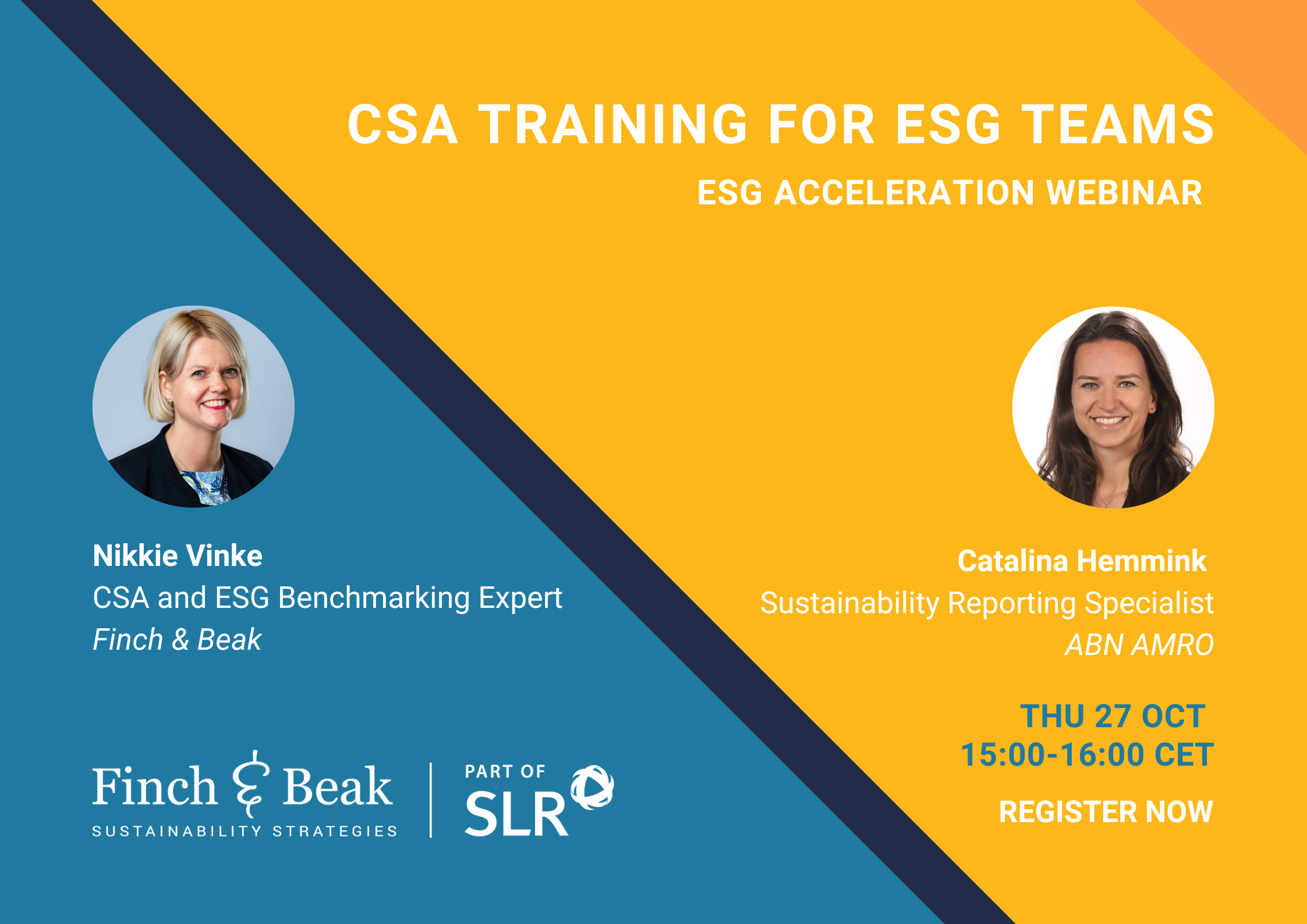 ESG Acceleration Webinar: CSA Training for ESG Teams